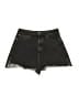 WeWoreWhat Black Denim Shorts Size 30 waist - photo 1