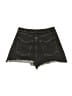 WeWoreWhat Black Denim Shorts Size 30 waist - photo 2
