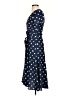 Slate & Willow Polka Dots Blue Casual Dress Size XS - photo 5
