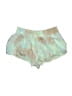 FP Movement 100% Polyester Tie-dye Green Shorts Size S - photo 1