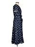 Slate & Willow Polka Dots Blue Casual Dress Size XS - photo 4