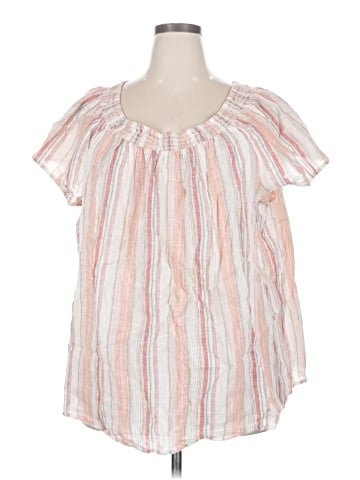 BeachLunchLounge Short Sleeve Blouse (view 1)
