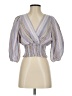 Zara Gray 3/4 Sleeve Blouse Size S - photo 1
