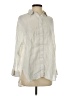 Zara Ivory Long Sleeve Button-Down Shirt Size S - photo 1