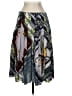 Tory Burch Graphic Gray Blue Casual Skirt Size 4 - photo 2