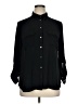 Ann Taylor LOFT 100% Polyester Black Long Sleeve Blouse Size XL - photo 1