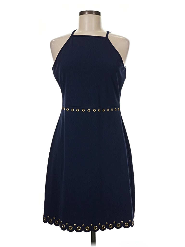 Pre-owned Michael Michael Kors Cocktail Dress In Blue