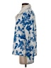 Dudley Stephens 100% Polyester Floral Blue Pullover Sweater Size S - photo 5