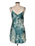 Zara Paisley Teal Cocktail Dress Size M - photo 2