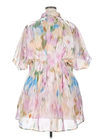 EXQUISE Short Sleeve Blouse (view 2)