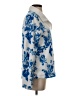 Dudley Stephens 100% Polyester Floral Blue Pullover Sweater Size S - photo 4
