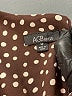 AGB Polka Dots Brown Cocktail Dress Size 14 - photo 7