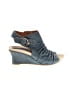Earthies Blue Wedges Size 10 - photo 1