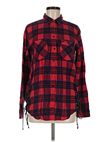 Express Long Sleeve Button-Down Shirt (view 1)
