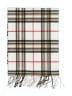 Unbranded Plaid White Scarf One size - photo 2