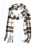 Unbranded Plaid White Scarf One size - photo 1