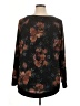Maurices Floral Black Pullover Sweater Size 16 (1) - photo 2
