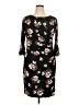 Chaps Floral Black Cocktail Dress Size XL - photo 1