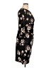 Chaps Floral Black Cocktail Dress Size XL - photo 4