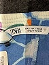 Zara Print Blue Casual Pants Size S - photo 4