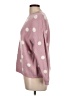 Chelsea & Theodore Polka Dots Pink Pullover Sweater Size L - photo 5
