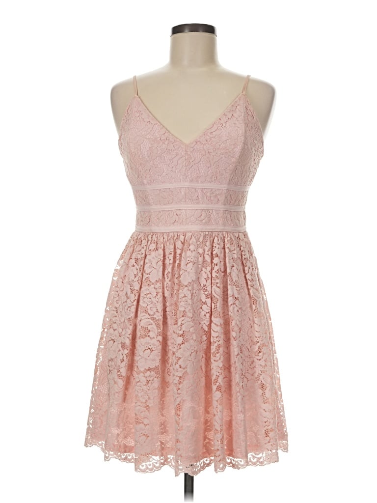 Pre-owned Lulus Cocktail Dress In Pink