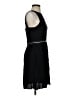 Aqua 100% Polyester Solid Black Cocktail Dress Size S - photo 4