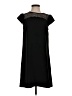 Zara Basic Solid Black Casual Dress Size S - photo 1