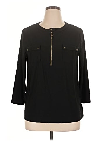 Anne Klein 3/4 Sleeve Top (view 1)