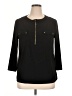 Anne Klein Black 3/4 Sleeve Top Size XL - photo 1