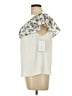 Calligraphie Ivory Short Sleeve Top Size L - photo 5