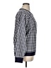 Draper James 100% Cotton Checkered-gingham Blue Pullover Sweater Size XL - photo 4