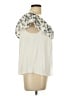 Calligraphie Ivory Short Sleeve Top Size L - photo 4