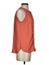 Ann Taylor LOFT 100% Polyester Orange Sleeveless Blouse Size S - photo 4