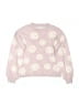 Cupcakes & Cashmere Polka Dots Pink Pullover Sweater Size 10 - 12 - photo 1