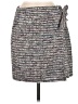 Ann Taylor LOFT Tweed Gray Casual Skirt Size M (petite) - photo 1