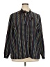 ELOQUII Argyle Black Long Sleeve Blouse Size 22 Plus - photo 1