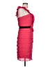 BCBGMAXAZRIA 100% Rayon Red Cocktail Dress Size 12 - photo 4