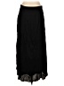Purejill Solid Black Formal Skirt Size S - photo 2