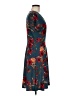 Kaileigh Floral Teal Casual Dress Size M - photo 4