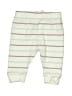 Janie and Jack 100% Cotton Stripes Ivory Casual Pants Size 0-3 mo - photo 2