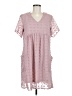 Unbranded 100% Polyester Pink Casual Dress Size M - photo 1