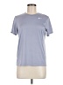 Nike 100% Polyester Silver Active T-Shirt Size M - photo 1