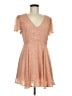 Kimchi Blue 100% Polyester Paisley Orange Casual Dress Size 6 - photo 1
