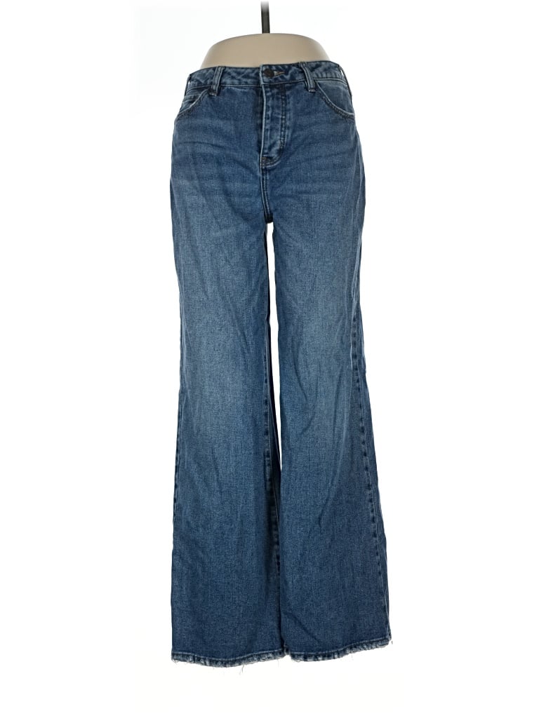 Pre-owned Cleo + Wolf Jeans In Blue