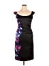 London Style 100% Polyester Graphic Black Cocktail Dress Size 14 - photo 1