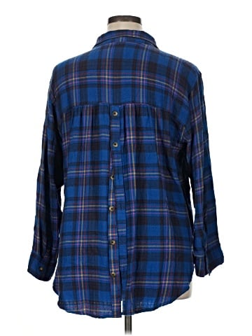 By Anthropologie Long Sleeve Button-Down Shirt (view 2)