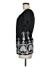 AGB Black 3/4 Sleeve Blouse Size M - photo 5