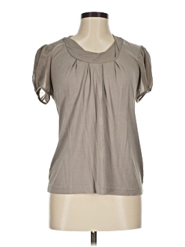 Banana Republic Short Sleeve Silk Top