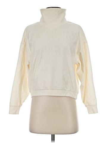 Madewell Corduroy Turtleneck Top (view 1)
